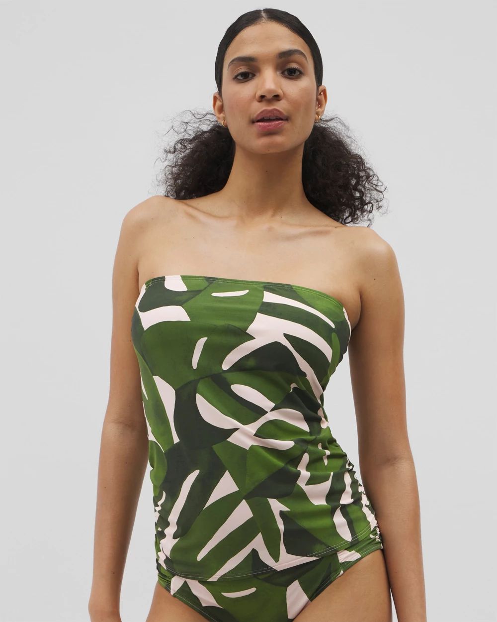 SOMA アクアプラス Soma Swim Bandeau Tankini Top | Soma